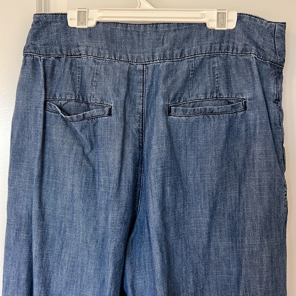 Anthropologie Pilcro Ultra High-Rise Cropped Wide-Leg Jeans - Picture 6 of 11